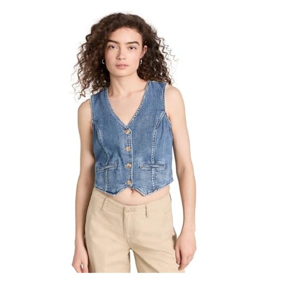 Levi's Women's Jaylah  Vest, Cool Love 2, Large - Picture 1 of 1